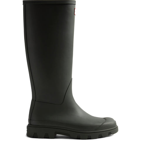 Hunter Downpour Tall Dark Olive Womens Wellington Boots