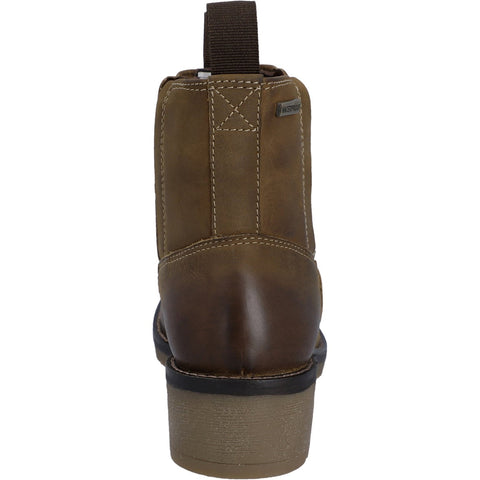 Hunter Skye Dealer Dark Tan Ankle Womens Chelsea Boots