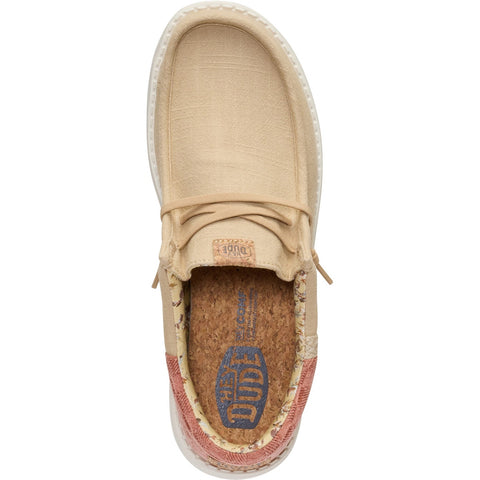 Hey Dude Wally Funk Summer Stitch Incense Multi Men's Slip On Canvas Shoes