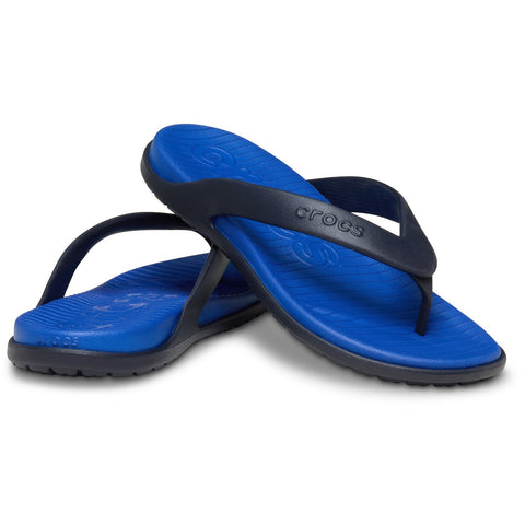 Crocs Coast Flip Blue/Navy Unisex Mens Womens Light Easy to Wear Flip Flops
