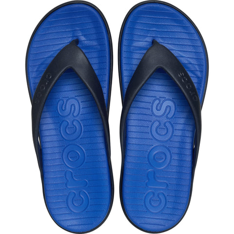 Crocs Coast Flip Blue/Navy Unisex Mens Womens Light Easy to Wear Flip Flops