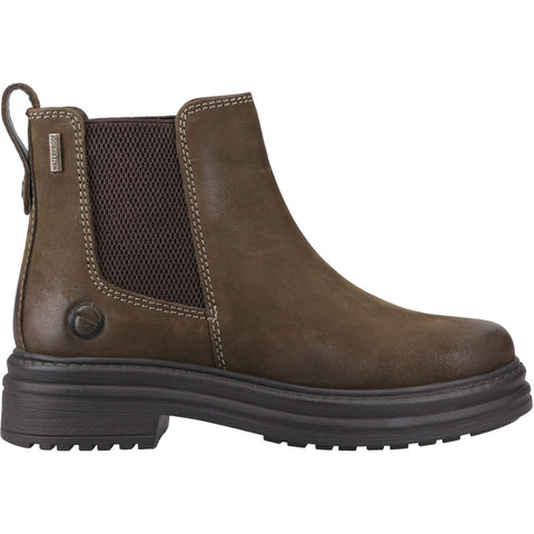 Cotswold Aldworth Khaki Womens Ankle Boots