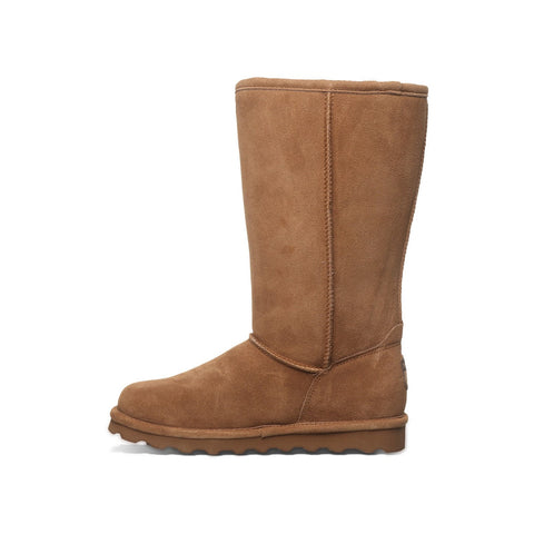 Bearpaw Elle Tall Hickory Womens Classic Suede Tall Winter Boots