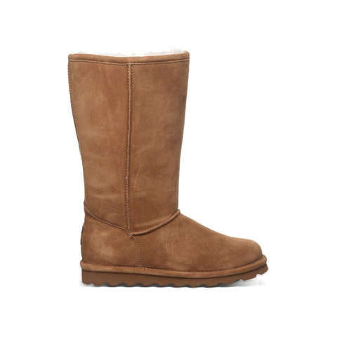 Bearpaw Elle Tall Hickory Womens Classic Suede Tall Winter Boots