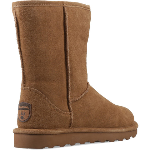 Bearpaw Elle Short Hickory Womens Classic Suede Mid Winter Boots