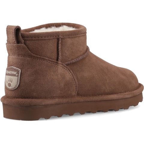 Bearpaw Shorty Cocoa Womens Classic Suede Mid Winter Boots