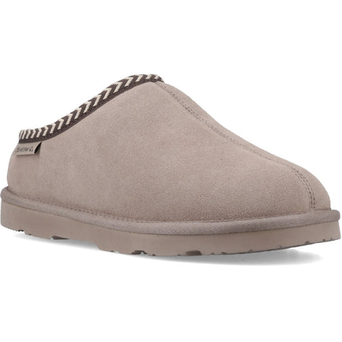 Bearpaw Tabitha Mushroom Womens Classic Suede Mule Slippers
