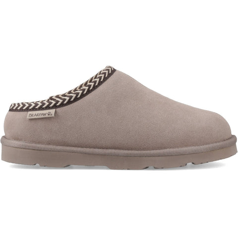 Bearpaw Tabitha Mushroom Womens Classic Suede Mule Slippers