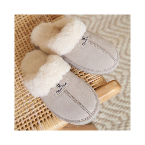 Bearpaw Loki II Mushroom Womens Classic Suede Mule Slippers