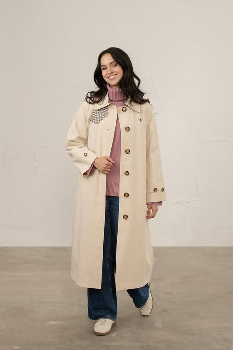 Lighthouse Womens Harper Stone Trench Coat