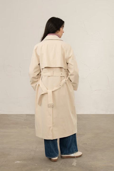 Lighthouse Womens Harper Stone Trench Coat