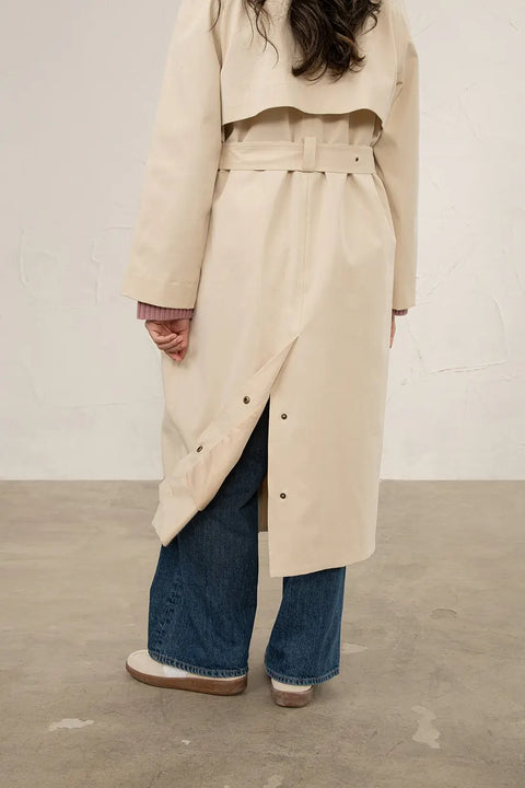 Lighthouse Womens Harper Stone Trench Coat