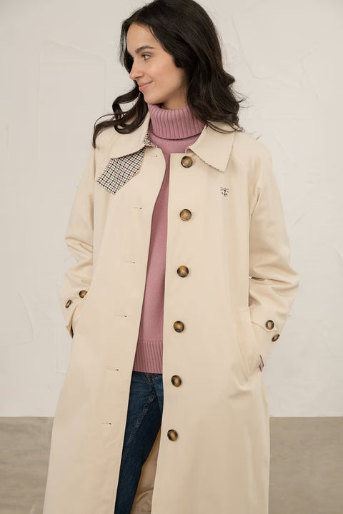 Lighthouse Womens Harper Stone Trench Coat