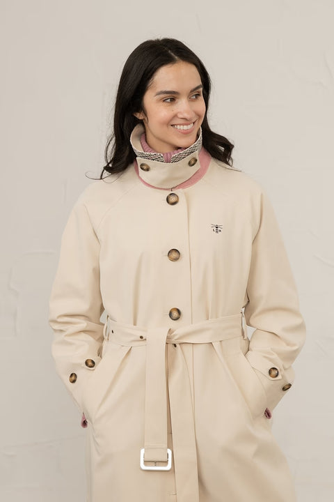 Lighthouse Womens Harper Stone Trench Coat