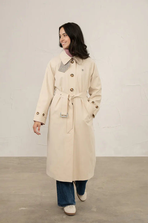Lighthouse Womens Harper Stone Trench Coat