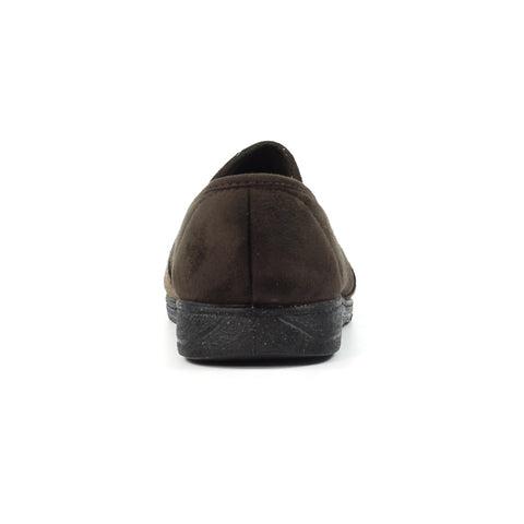 Lazy Dogz Harrison II Brown Mens Comfort Memory Foam Slippers