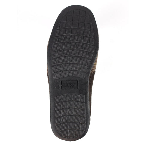 Lazy Dogz Harrison II Brown Mens Comfort Memory Foam Slippers