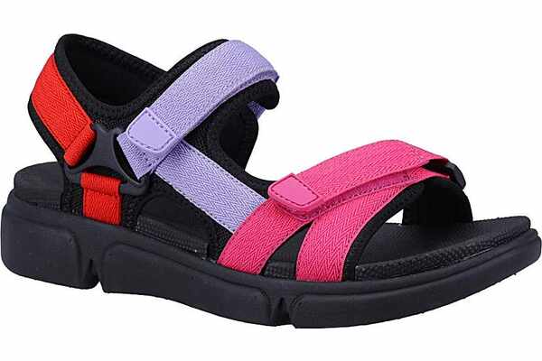 Hush Puppies Shelley Multi Womens Touch fastening Sporty Sandals