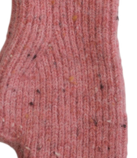 Jess and Lou Pink Speckle Cosy Fingerless Gloves