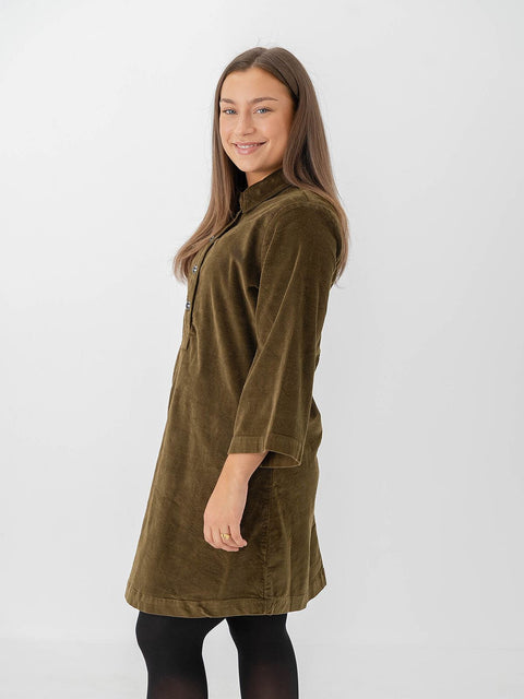 B.YOUNG BYDASIK A DRESS 20818090 OLIVE