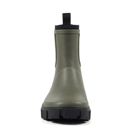 Lazy Dogz Lake Olive Womens Ankle Wellington Boots