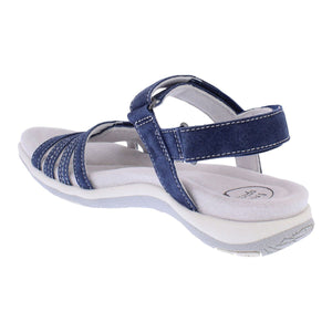 Free Spirit Maddy Navy Womens Touch Fastening Open Toe Sandals