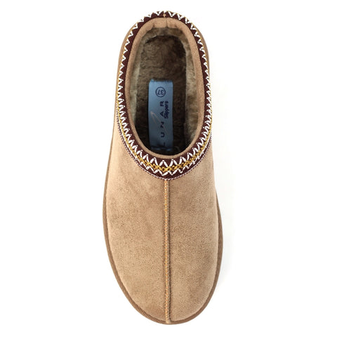 Lunar KLZ003 Nepal Mink Womens Comfort Slip On Mule Slippers