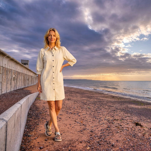Chloe April Beach Day
