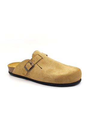 Plakton 171539 Afelpado Tan Mens Casual Comfort Enclosed Clogs Sandals