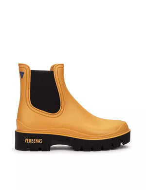 Verbenas Gaudi Mate Ocre/Negro Womens Wellington Boots