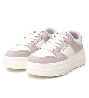Refresh 171918 Lilac Womens Chunky Lace Up Trainers