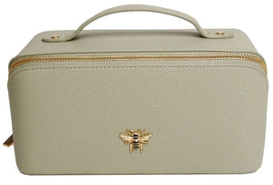 Alice Wheeler Train Case Pistachio