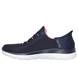 Skechers Slip - Ins 150123/NVPK Navy/Pink Summits - Diamond Dream Womens Casual Comfort Hands Free Slip On Shoes