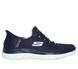 Skechers Slip - Ins 150123/NVPK Navy/Pink Summits - Diamond Dream Womens Casual Comfort Hands Free Slip On Shoes