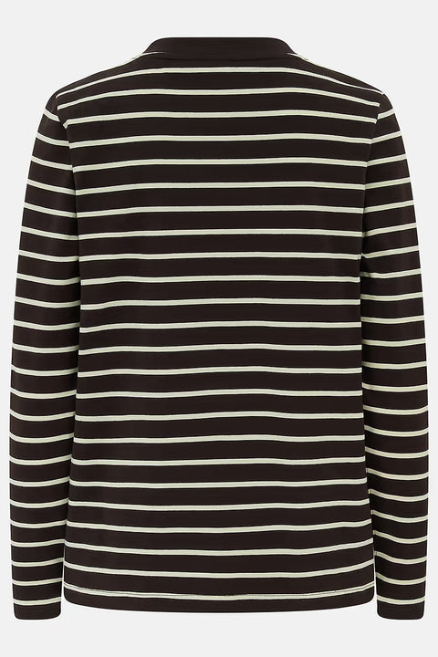 Lighthouse Womens Sorcha Cocoa Cream Stripe Top