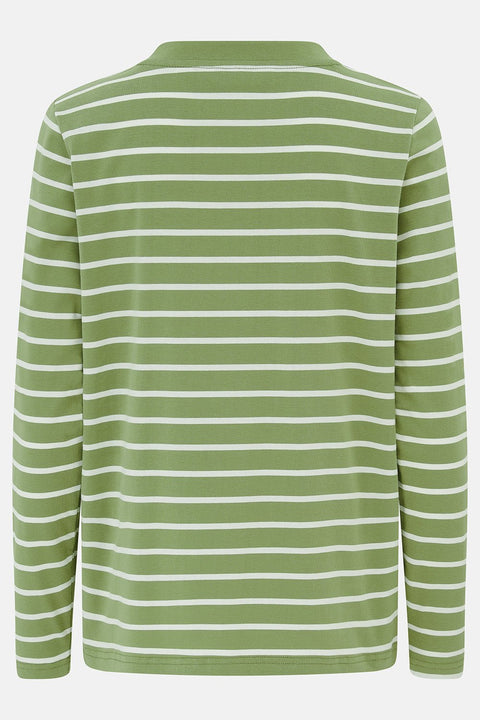 Lighthouse Womens Sorcha Moss Stripe Top