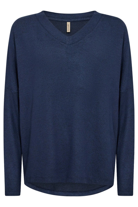 Soya Concept SC-Biara 90 Blouse Estate Blue Melange