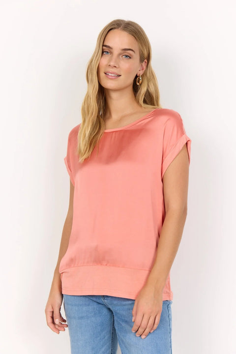 Soya Concept Thilde 6 T Shirt Rapture Rose Pink