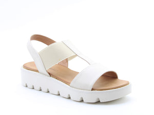 Heavenly Feet Ritz Stone Womens Casual Comfort Slingback Sandals