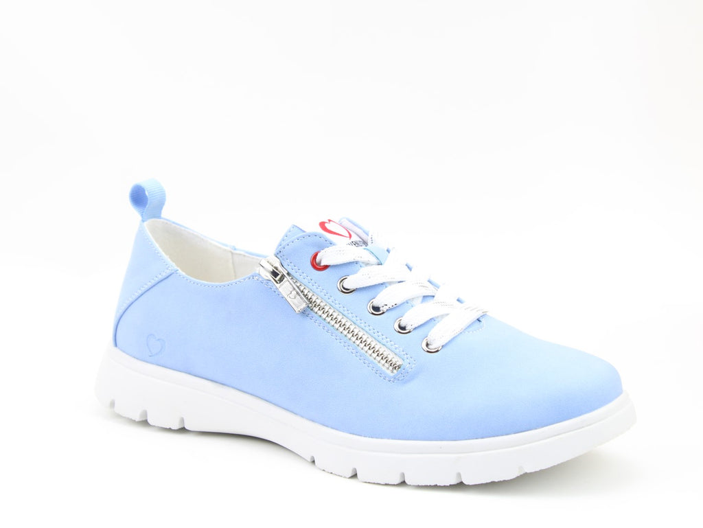Heavenly Feet Tulip Blue Womens Litesoles Casual Comfort Shoes