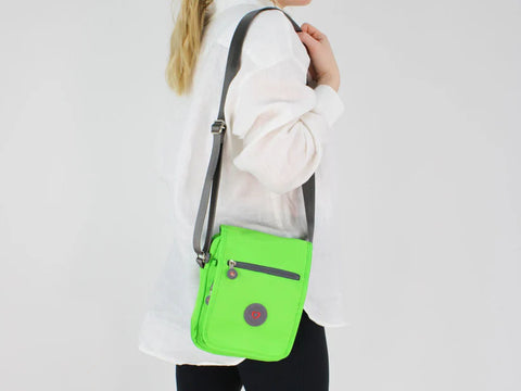 Heavenly Feet Glacier Lime Crossbody Bag