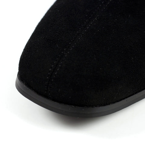 Lunar GLE091 Stefan Black Womens Ankle Boots