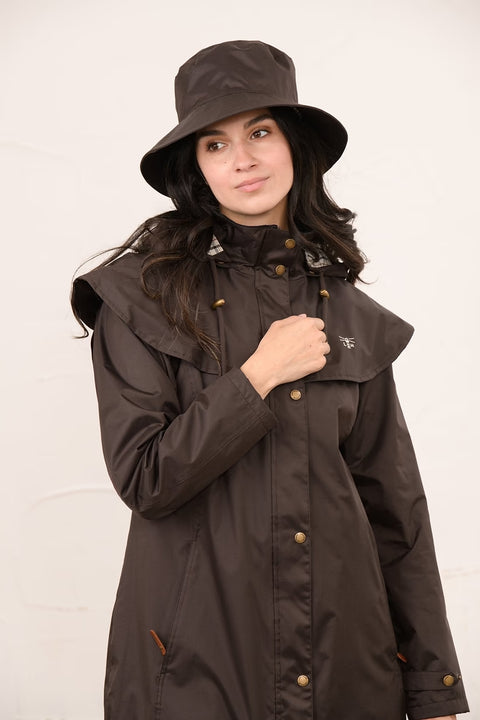Lighthouse Womens Storm Chocolate Rain Hat