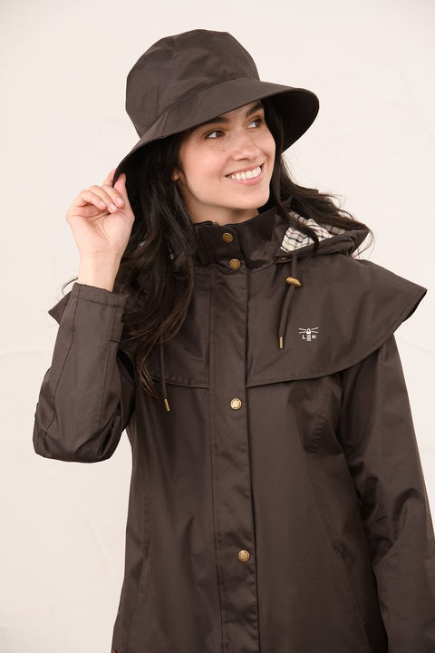 Lighthouse Womens Storm Chocolate Rain Hat