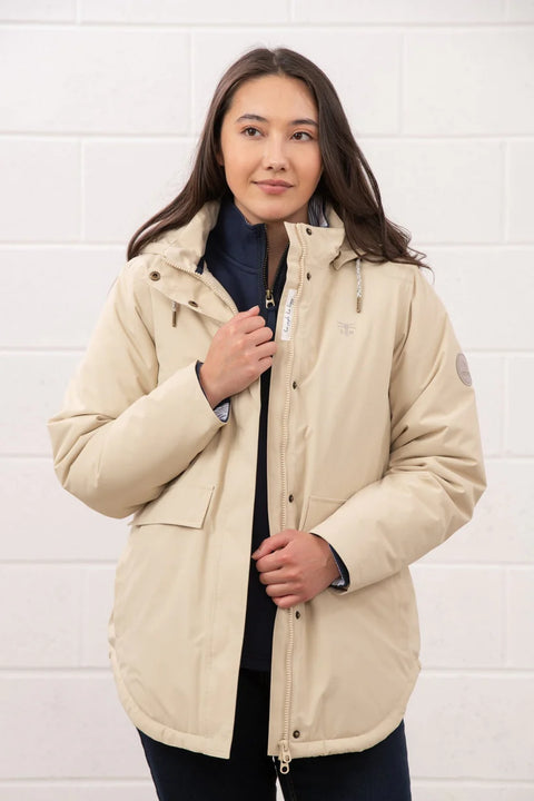 Lighthouse Tess Ladies Coat Cream