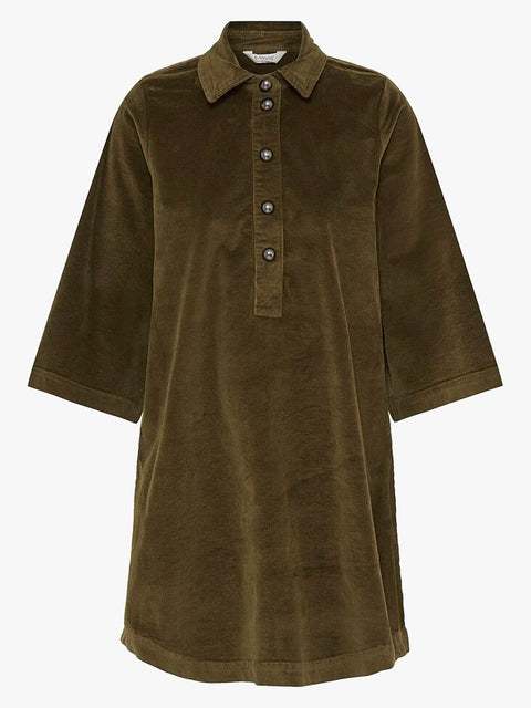 B.YOUNG BYDASIK A DRESS 20818090 OLIVE