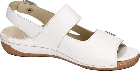 Waldlaufer 342002 212 424 Heliett Denver Poster Cement Silber Womens Touch Fastening H Fitting Sandals