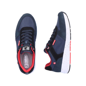Rieker Revolution 07002-15 Navy Blue Mens Casual Comfort Trainers