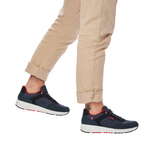 Rieker Revolution 07002-15 Navy Blue Mens Casual Comfort Trainers