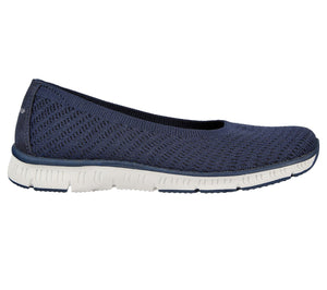 Skechers Womens 100360/NVY Navy Eco Friendly Casual Slip On Shoes